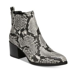 Circus by Sam Edelman Jenna Snakeskin Embellished Stud Ankle Boots